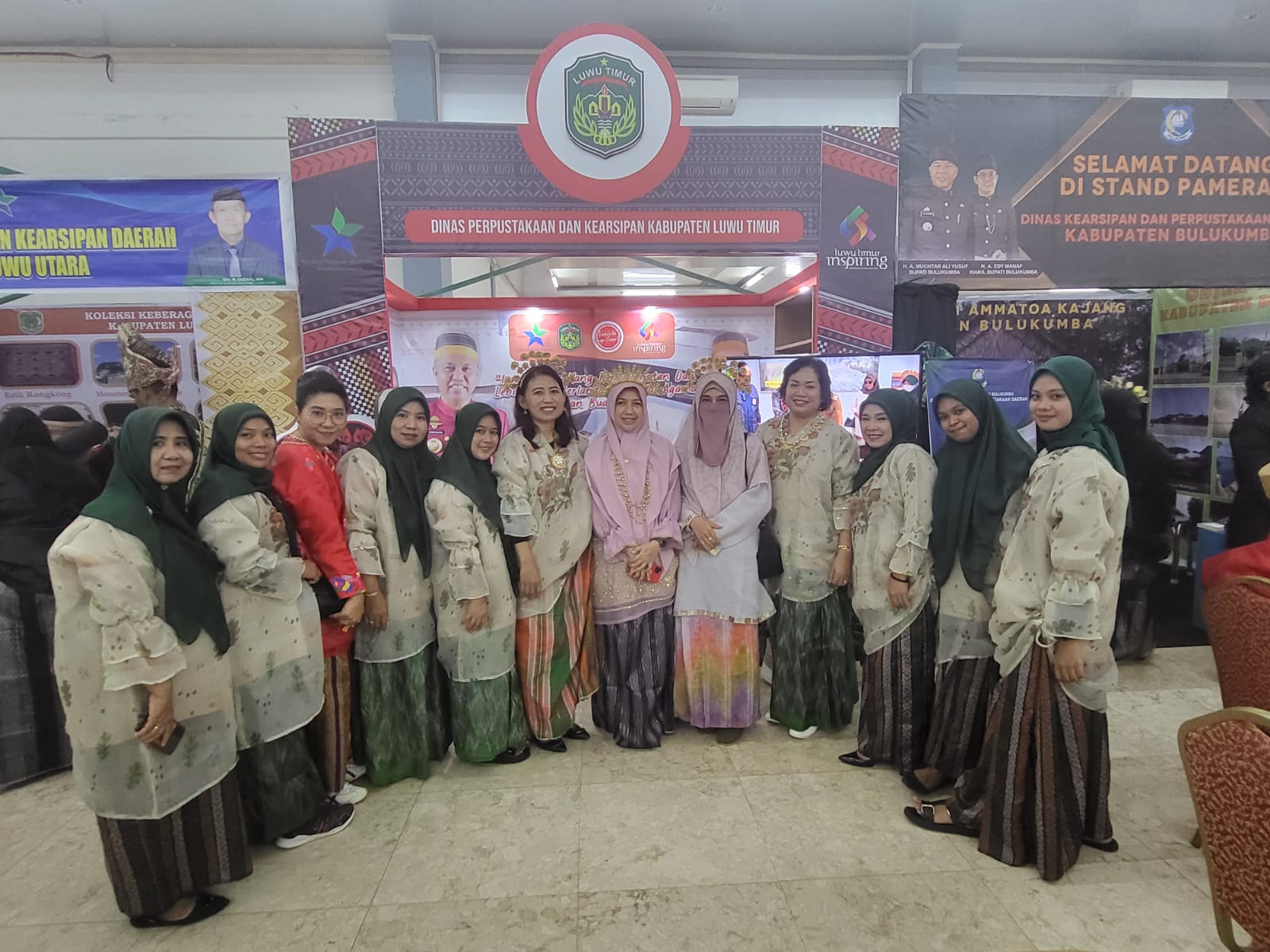 Luwu Timur Kembali Jadi Juara Stand Terbaik Dalam Pameran Perpustakaan